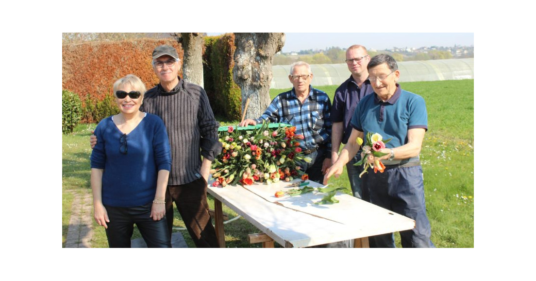 Bouquets de l'espoir, la météo a aidé le Rotary Club d'Elbeuf
