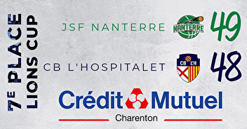 7e place - Nanterre vs Hospitalet