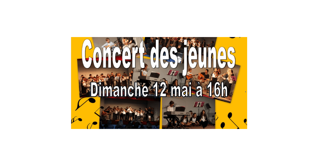 Concert des jeunes - 12 Mai 2019 à 16h
