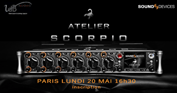 Atelier SCORPIO - 20 Mai 2019 - 16h30