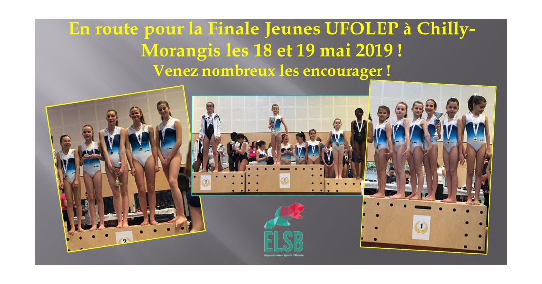 Deux équipes en finales jeunes UFOLEP le 18 et 19 mai 2019