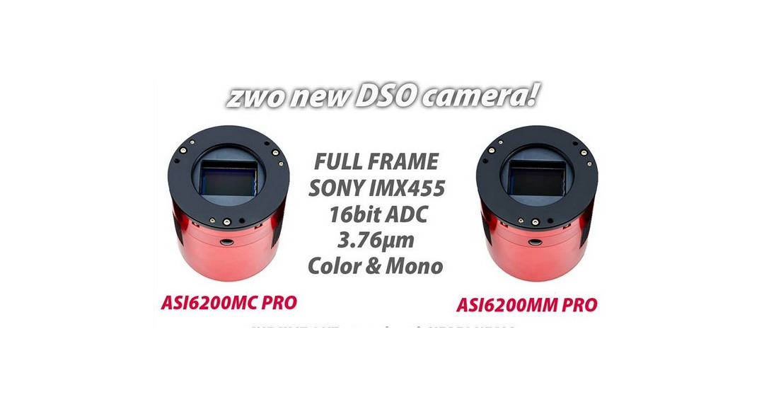 NEAF 2019 : ZWO présente 2 caméras CMOS