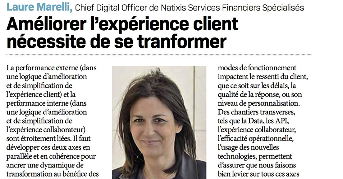 La vision de CDO Alliance - Expérience client - IT for Business 04/2019