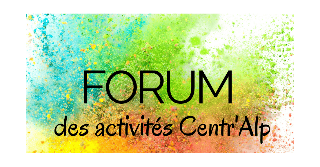 Forum des activités Centr'Alp - 5 septembre