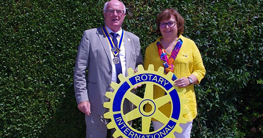 Pascale Jeanne est la nouvelle président du Rotary Club de Camembert