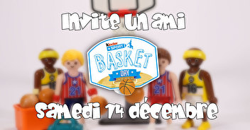Kinder + Sport Basket Day : Viens avec un ami à l'entraînement