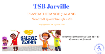 Plateau orange tennis 7-10 ans