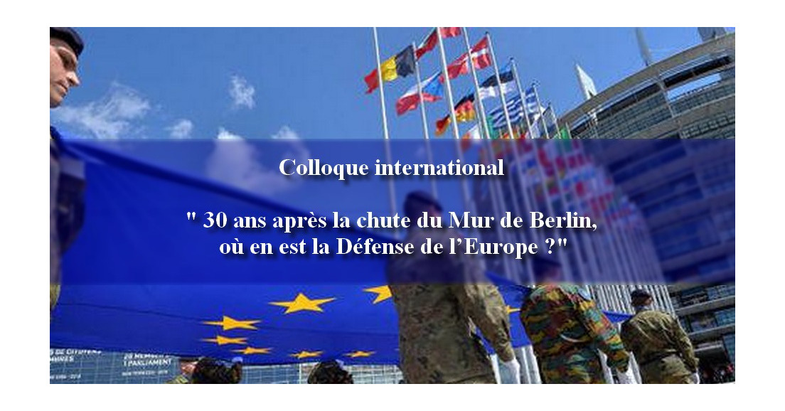 Retour sur le colloque d'Eurodéfense - France au Sénat du 08 novembre 2019