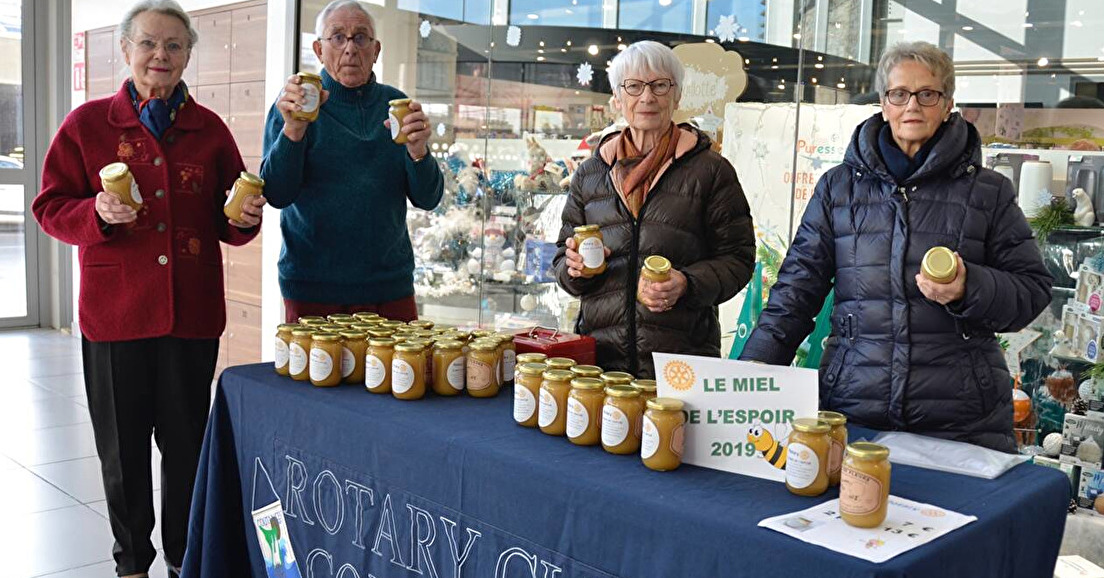 Le Rotary Club de Coutances a vendu une centaines de pots