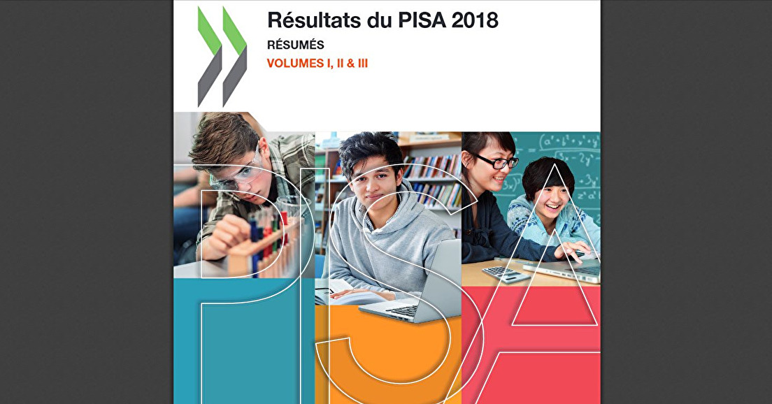 Résultat du PISA 2018 pour la France