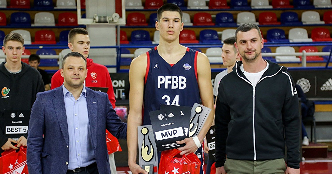 Daniel Batcho élu MVP du Next Generation Tournament de Belgrade