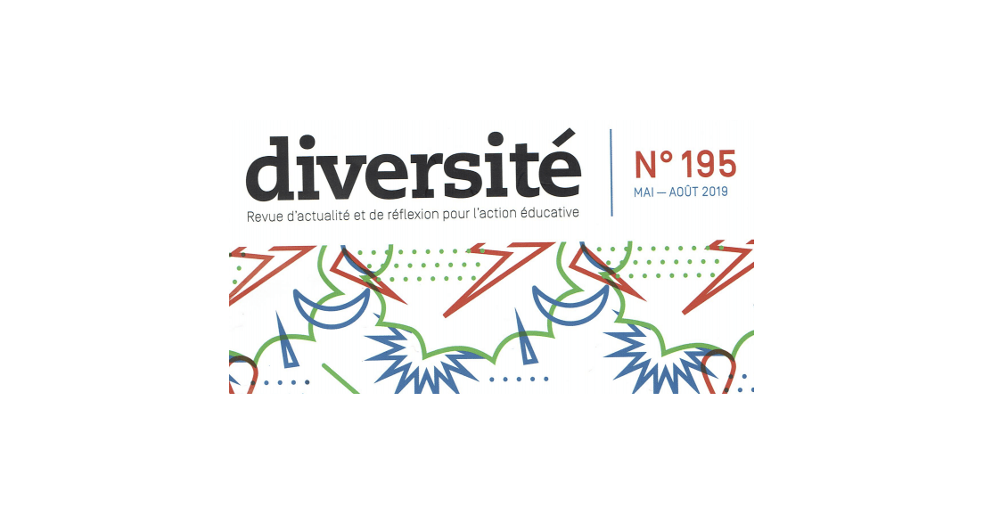 Magazine « Diversité », Les émotions à l’école – mai/août 2019