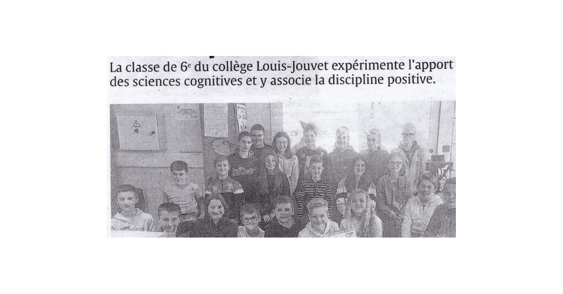 Le Courrier Picard : Les collégiens positivent la discipline – mai 2019