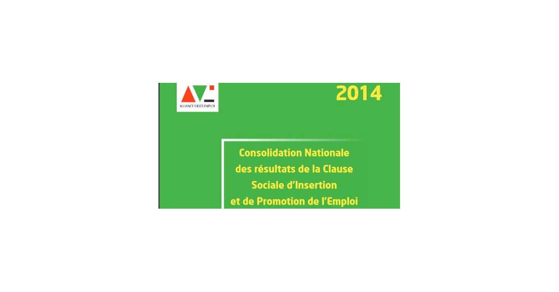 [AVE] Consolidation des clauses sociales 2014