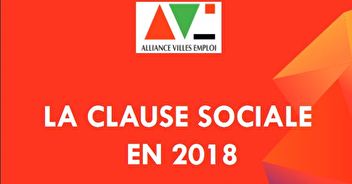 [AVE] Consolidation des clauses sociales 2018