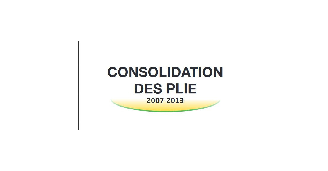 [AVE] Consolidation des PLIE 2007-2013